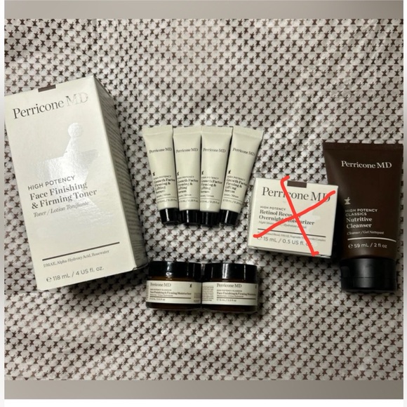 🔥FLASH SALE $60🔥 Perricone MD High Potency bundle w/FREE makeup bag!